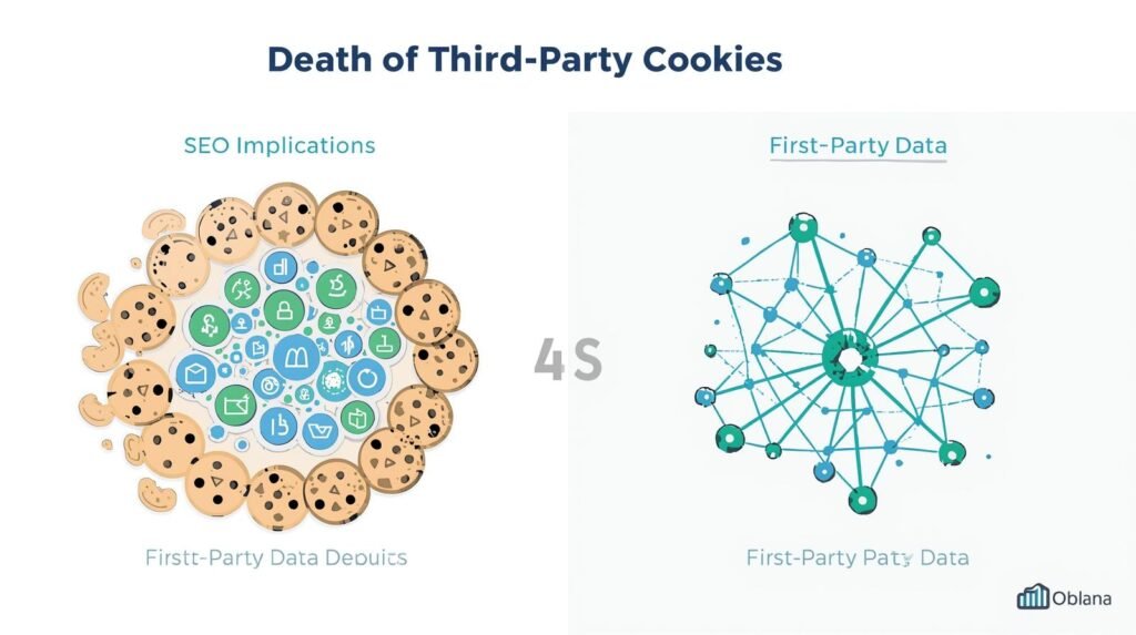 The Death of Third-Party Cookies: SEO Implications & First-Party Data Strategies