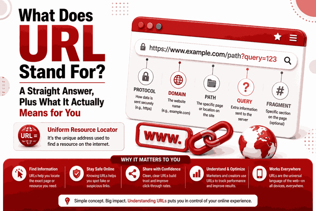 What Does URL Stand For? A Straight Answer, Plus What It Actually Means for You